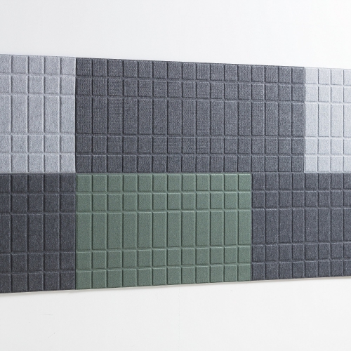 Zestaw Paneli ściennych Split jasnoszary, Ciemnoszary, Zielony