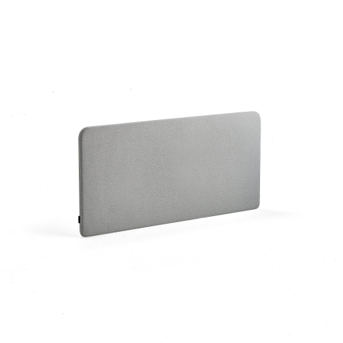 ścianka Biurkowa Zone 1400x650x30 Mm, Jasnoszary, Z Uchwytami