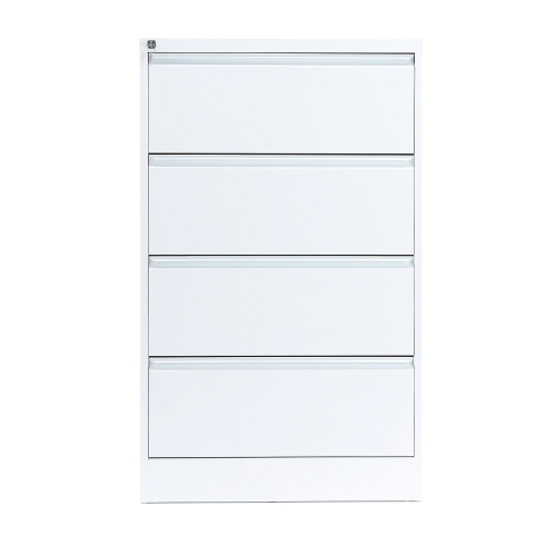 Szafka Kartotekowa Index, A4, 4 Szuflady, 800x425x1320 Mm, Biały