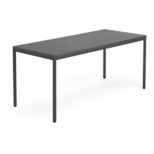 Biurko Modulus, Rama 4 Nogi, 1800x800 Mm, Czarny, Czarny