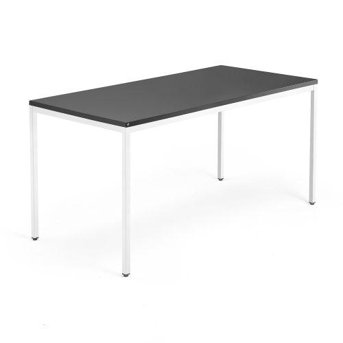 Stół Modulus, 1600x800 Mm, Biały, Czarny