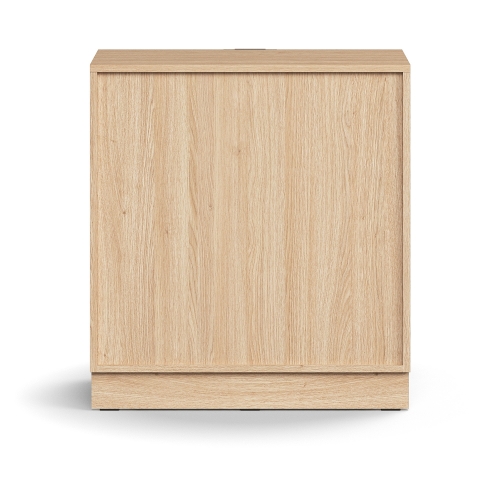 Szafa Qbus Cokół, Otwarte Uchwyty, 868x800x400 Mm, Dąb