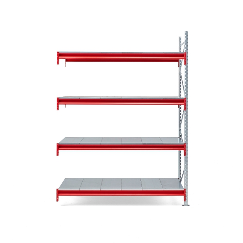 Regał Tough moduł Dodatkowy, 2500x1800x1000 Mm, 4 Stalowe Półki