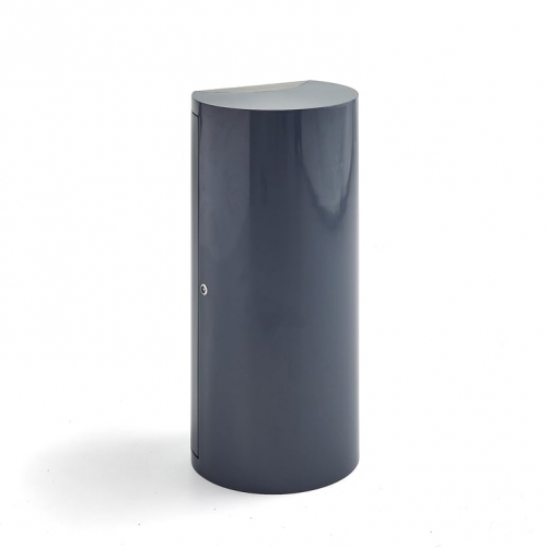 Pojemnik Na Odpady Lennox, ø 400x860 Mm, 100 L, Szary