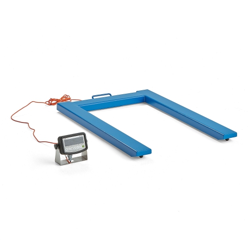 Waga Paletowa, 2000 Kg, Podziałka 0,5 G, Niebieski