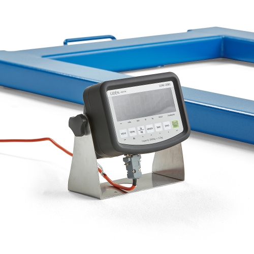 Waga Paletowa, 2000 Kg, Podziałka 0,5 G, Niebieski