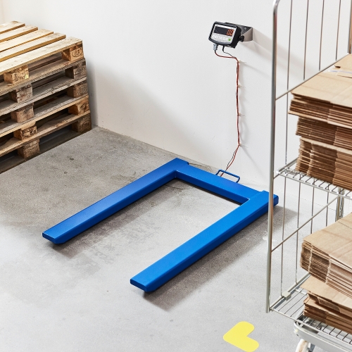 Waga Paletowa, 2000 Kg, Podziałka 0,5 G, Niebieski