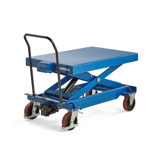 Hydrauliczny Wózek Podnoszący Z Wagą, 1000 Kg, 1200x800 Mm