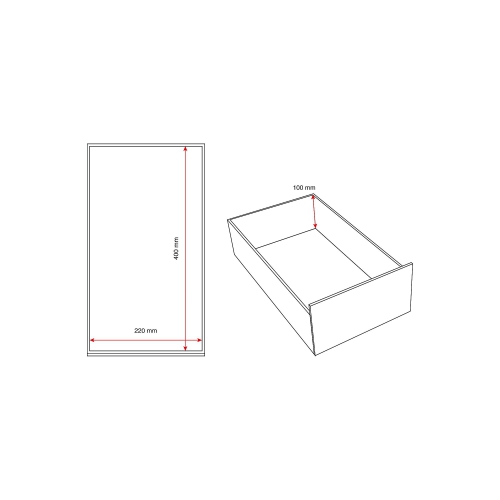 Komoda Z Szufladami, Uchwyt łukowy, 20 Szuflad, Brzoza