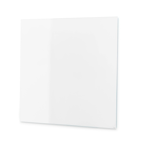 Szklana Tablica Suchościeralna Stella, 500x500 Mm, Biały
