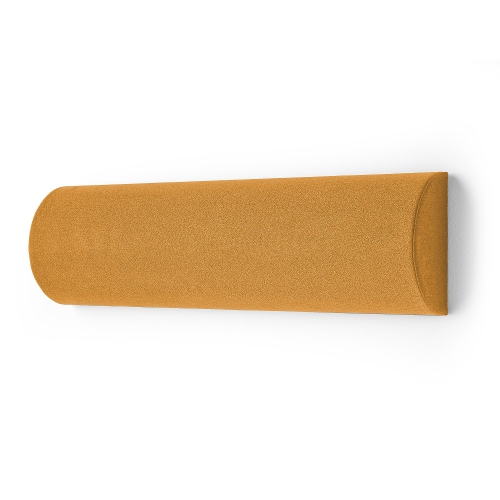 Panel Akustyczny Poly, Półcylinder, ø 280x500 Mm, Musztardowy