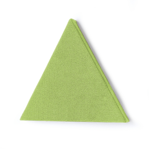 Panel Akustyczny Poly, Trójkąt, 600x600x600x60 Mm, Limonkowy