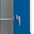 Szafka Metalowa Style, 1000x1000x400 Mm, Biały, Niebieski