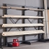 Regał Wspornikowy Plus, Jednostronny, Moduł Podstawowy, 2500x1330 Mm