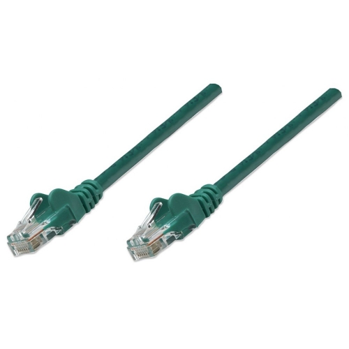 Patch Cord Cat6 Utp 5,0m Zielony 100% Miedź