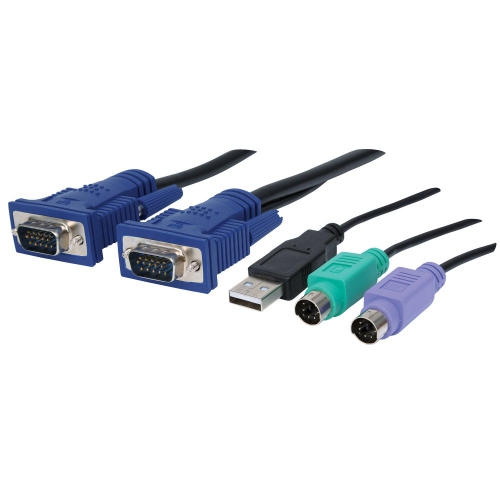 Przełącznik Kvm Vga/usb/ps2 8x1 Z Osd Rackowy Intellinet