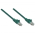 Patch Cord Cat5e Utp 5,0m Zielony 100% Miedź