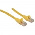 Patch Cord Cat5e Utp 5,0m żółty 100% Miedź