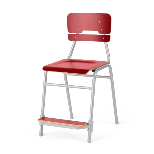 Krzesło ADDITO 500 mm, czerwony AJ Produkty
