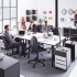 Krzesło biurowe DOVER <span>Niskie oparcie, czarny</span> AJ Produkty