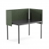 Ścianka biurkowa SPLIT <span>400x600 mm, zielony</span> AJ Produkty